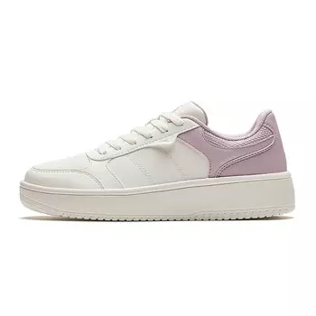 Кроссовки ANTA Skateboarding Shoes Women's Low-top White/Pink, розовый