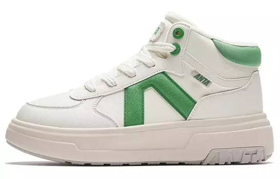 Кроссовки ANTA Skateboarding Shoes Women's Low-top, зеленый
