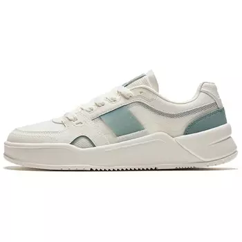 Кроссовки ANTA Skateboarding Shoes Women's Low-top White/Green, зеленый