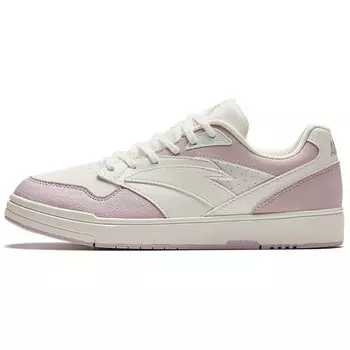 Кроссовки ANTA Skateboarding Shoes Women's Low-top White/pink, белый