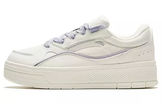 Кроссовки ANTA Skateboarding Shoes Women's Low-top Off-white, цвет Off-white