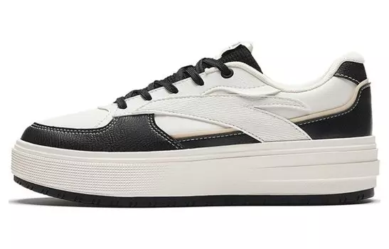 Кроссовки ANTA Skateboarding Shoes Women's Low-top White/Black, белый