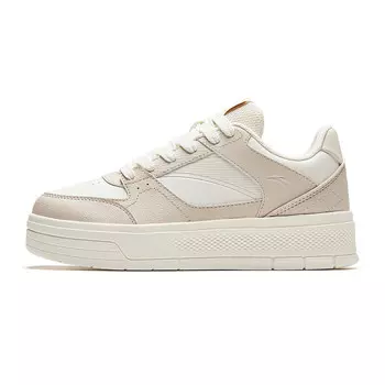 Кроссовки ANTA Skateboarding Shoes Women's Low-top Light Khaki, хаки