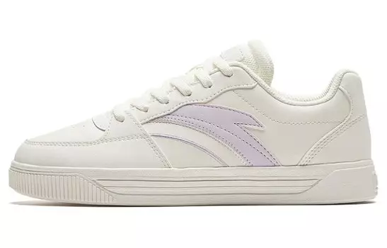 Кроссовки ANTA Skateboarding Shoes Women's Low-top White/Purple, фиолетовый