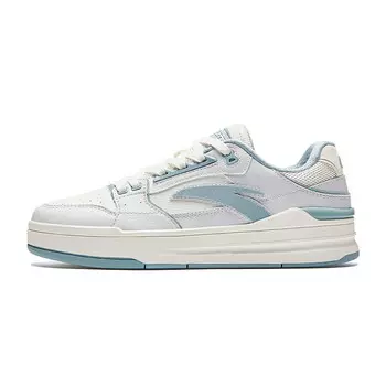 Кроссовки ANTA Skateboarding Shoes Women's Low-top Sand Grey/thin Blue, синий