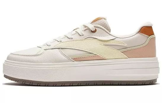 Кроссовки ANTA Skateboarding Shoes Women's Low-top Gray/Yellow, серый/желтый