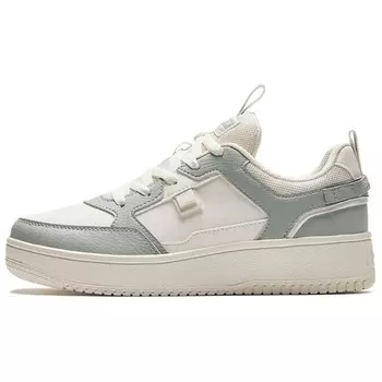 Кроссовки ANTA Skateboarding Shoes Women's Low-top Fairy Trail Green/Ivory White, зеленый