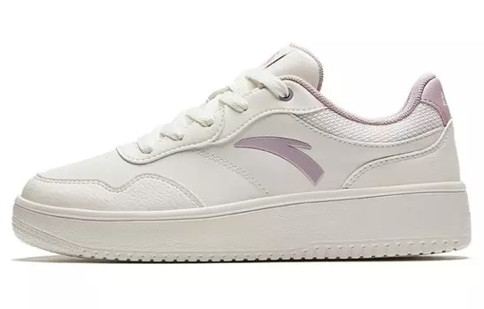 Кроссовки ANTA Skateboarding Shoes Women's Low-top White/Pink, розовый