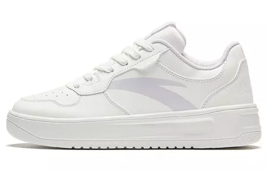 Кроссовки ANTA Skateboarding Shoes Women's Low-top White, белый