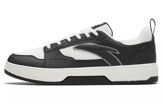 Кроссовки ANTA Skateboarding Shoes Women's Low-top, черный/белый