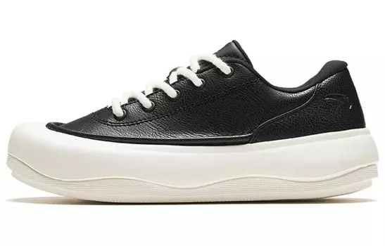 Кроссовки ANTA Skateboarding Shoes Women's Low-top Black, черный