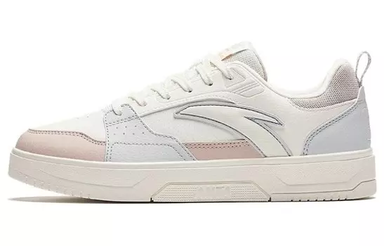 Кроссовки ANTA Skateboarding Shoes Women's Low-top, серый/белый
