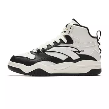 Кроссовки ANTA Slam Skateboarding Shoes Women's High-top White, белый