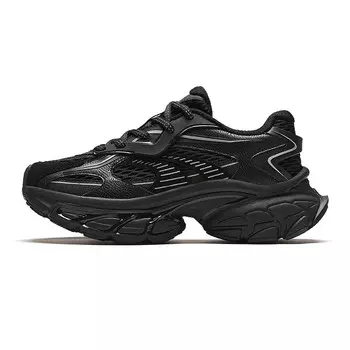 Кроссовки ANTA Star Moon Lifestyle Shoes Women's Low-top Gray/Black, серый/черный