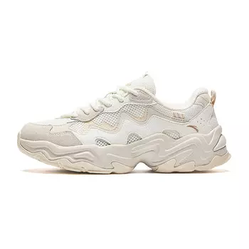 Кроссовки ANTA Starlight 2 Lifestyle Shoes Women's Low-top Silt Grey / Ivory / Oatmeal White, серый/белый