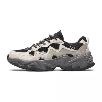 Кроссовки ANTA Starlight 2 Lifestyle Shoes Women's Low-top Mud Ash Gray / Black / Pine Smoke Gray, черный