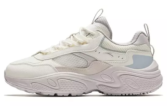 Кроссовки ANTA Stars Lifestyle Shoes Women's Low-top White/Gray, белый/серый