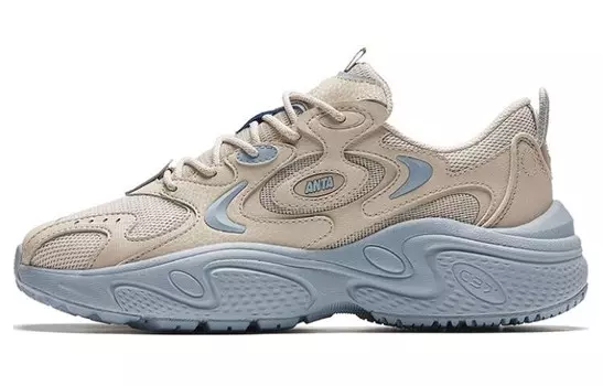 Кроссовки ANTA Stars Lifestyle Shoes Women's Low-top White/blue, белый/синий