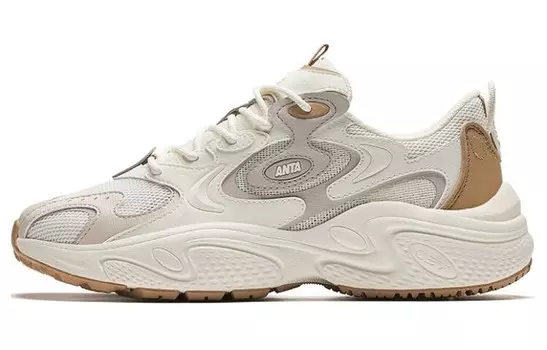 Кроссовки ANTA Stars Lifestyle Shoes Women's Low-top White/gray, белый/серый