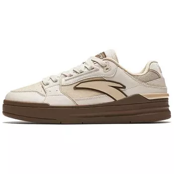 Кроссовки ANTA Street Naughty Skateboarding Shoes Men Low-top Chalk/raw Wood, цвет Chalk/raw wood