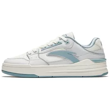 Кроссовки ANTA Street Naughty Skateboarding Shoes Men Low-top Sand Grey/ivory/thin Blue, слоновая кость