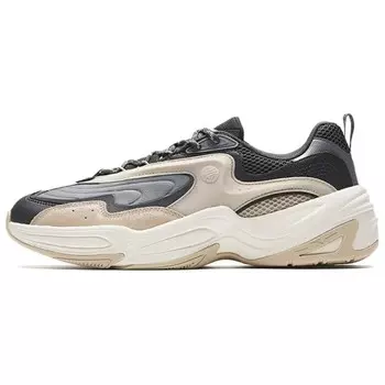 Кроссовки ANTA Through Chunky Sneakers Men Low-top Castle Grey/Cold Grey/Light Soot, серый
