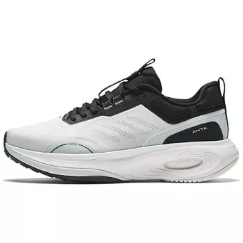 Кроссовки ANTA Training Shoes Men Low-top White, Black, Blue, белый/черный