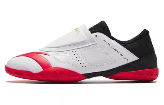 Кроссовки ANTA Training Shoes Men Low-top White, Black, Red, черный/белый/красный