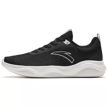 Кроссовки ANTA Training Shoes Men Low-top Basic Black/Paper White, черный