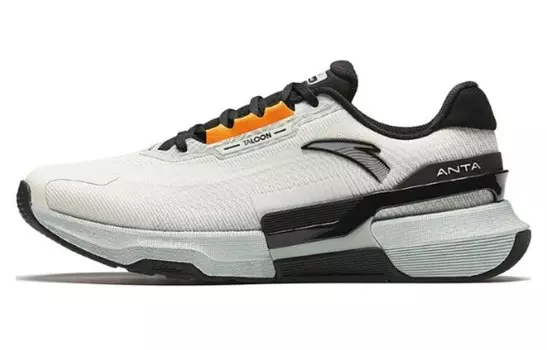 Кроссовки ANTA Training Shoes Men Low-top Ivory White / Fairy Green / Base Black, слоновая кость/зеленый