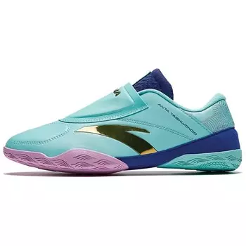 Кроссовки ANTA Training Shoes Men Low-top Clear Water Blue / Sky Blue Stone Blue / Fondant Powder / Metal Gold, голубой