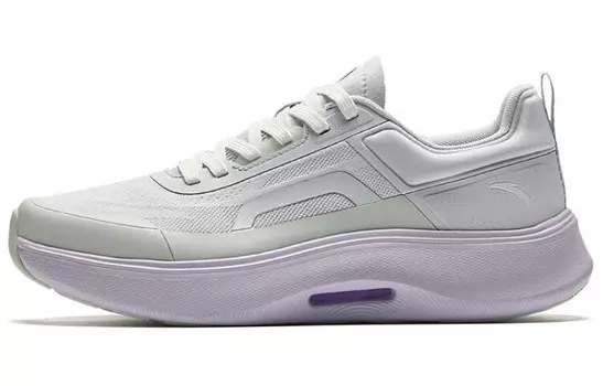 Кроссовки ANTA Training Shoes Women's Low-top White/Green/Purple, белый/зеленый/фиолетовый