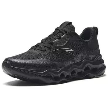 Кроссовки ANTA Training Shoes Women's Low-top Black/white, черный