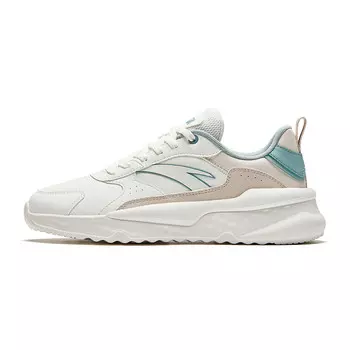 Кроссовки ANTA Unruly Series Lifestyle Shoes Women's Low-top Ivory White/ichthyosis Blue, синий
