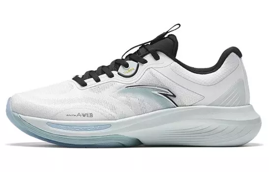 Кроссовки ANTA Variety Training Collection Training Shoes Men Low-top White/Black/Blue, голубой