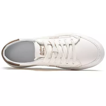 Кроссовки Anthony Miles Skateboarding Shoes Men Low-top White, белый