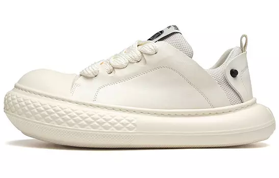 Кроссовки Anthony Miles Skateboarding Shoes Men Low-top Off White, цвет Off White