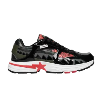 Кроссовки Anti Social Social Club x Shark Sta 'Black', черный