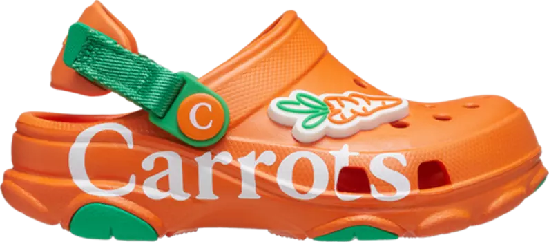 Кроссовки Anwar Carrots x Clog Toddler Orange, оранжевый