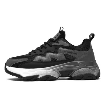 Кроссовки AOKANG Chunky Sneakers Men Low-top, черный