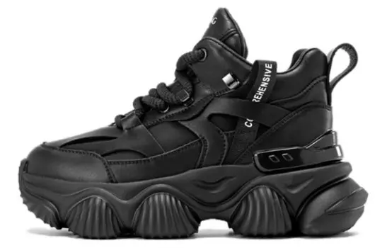 Кроссовки AOKANG Chunky Sneakers Women's Low-Top, черный