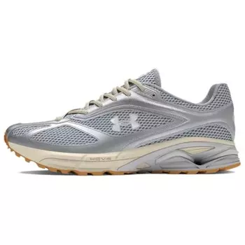 Кроссовки Apparition Running унисекс с низким верхом, серебристые Under Armour
