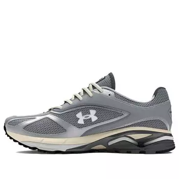 Кроссовки apparition 'steel ivory dune' Under Armour, серый