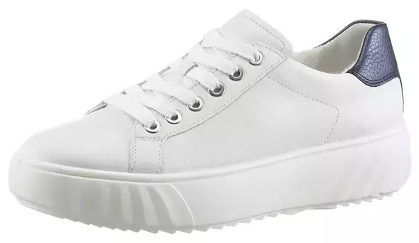 Кроссовки Ara "MONACO", со съемной стелькой, ширина H, повседневная обувь, полуботинки, туфли на шнуровке, синий