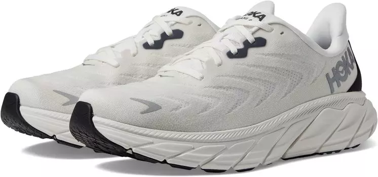 Кроссовки Arahi 6 Hoka, цвет Blanc De Blanc/Steel Wool