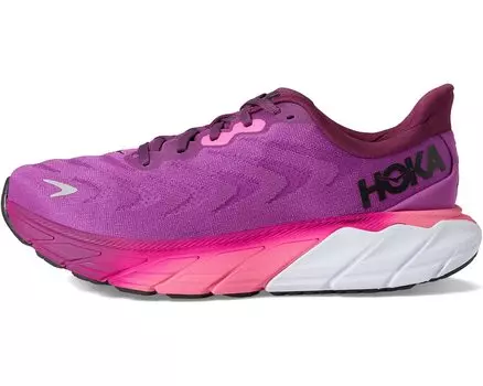 Кроссовки Arahi 6 Hoka, виноградное вино