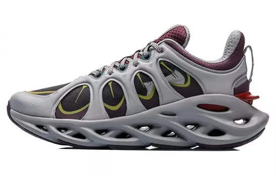 Кроссовки Arc ACE Men's NYFW Cushion Running Shoes - Серый/Фиолетовый/Синий Lining