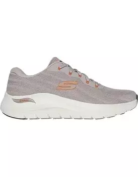 Кроссовки Arch fit 2.0 road wave серо-коричневого цвета Skechers