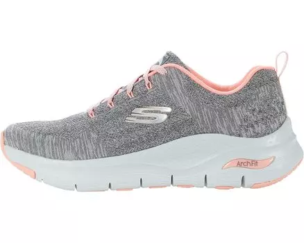 Кроссовки Arch Fit Comfy Wave Sneakers SKECHERS, серый