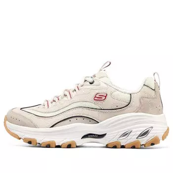 Кроссовки arch fit dllites 'brown' Skechers, белый